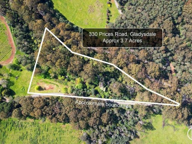 APPROX. 3.7 ACRES IN GLADYSDALE WITH APPROVED PLANNING PERMIT