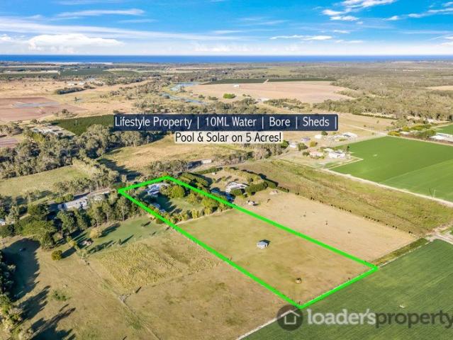 A Rare Lifestyle Masterpiece Fully Improved 5 Acre Estate Expansive Home | Pool | 10ML Water | Bore | 8+ Car Accom | Sheds | Solar, just 5k