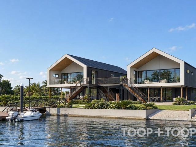 A Rare Riverfront Allotment with Approval for Two Architectural Residences