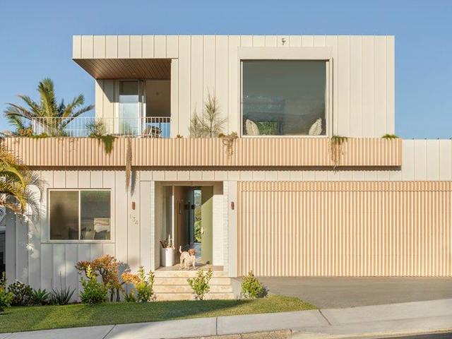 A refined coastal home with an architectural point of view