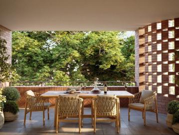 A Refined Residence Above Park and City