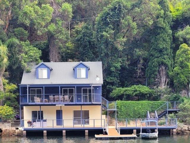A riverfront sanctuary like no other water access only