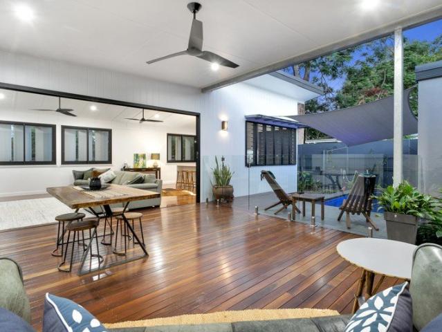 A striking home just moments from the sands of Trinity Beach