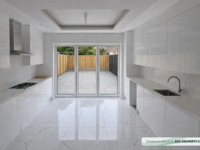 A stunning newly developed three bedroom family house