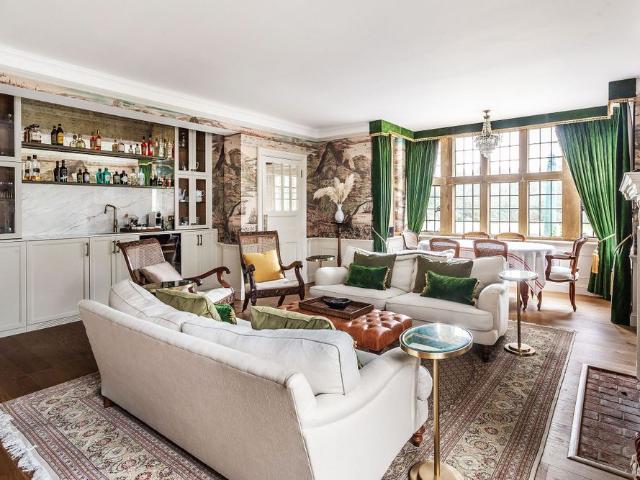 A Surrey Hills estate with 14 acres, a newly rebuilt house and far reaching views