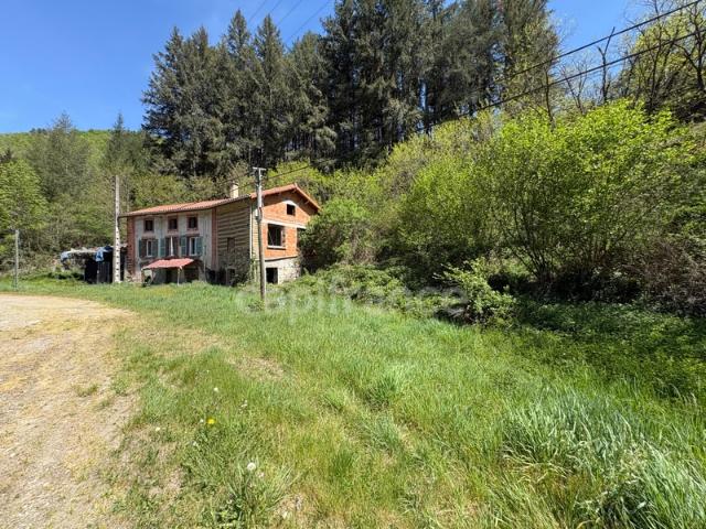 A. SAINT THURIN 42 Maison de 65 M2 avec garage attenant et parcelle de bois de 4400 m2