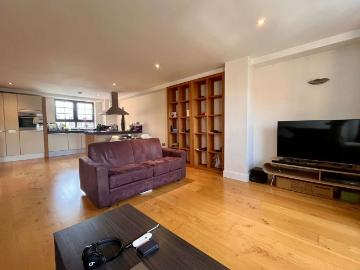 A second floor furnished apartment at St. James Wharf. Viewings to begin W/C 6th July