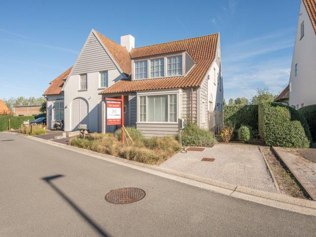 A semi detached house in a quiet location with a beautifu.