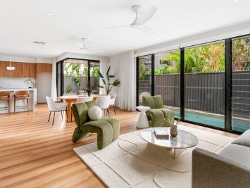 A Sophisticated Statement in Tri Level Coastal Living