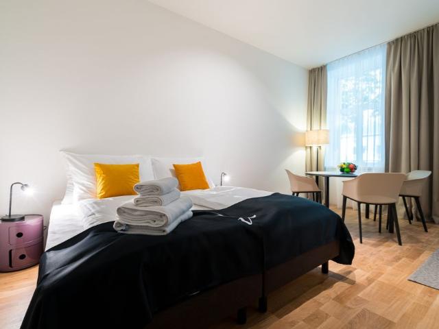 A space saving miracle: Newly furnished 2 bedroom apartment in an old building just two minutes from the subway