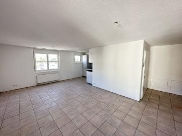 A spacious and bright living room