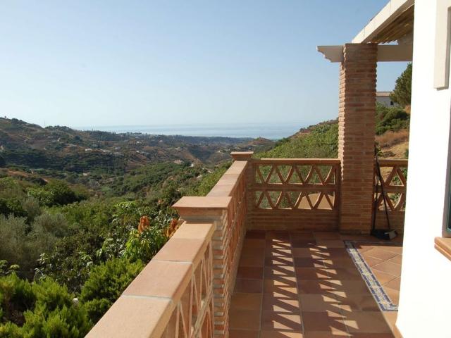 A Three Bedroom Cortijo For Winter Rental Situated In Frigiliana with excellent views