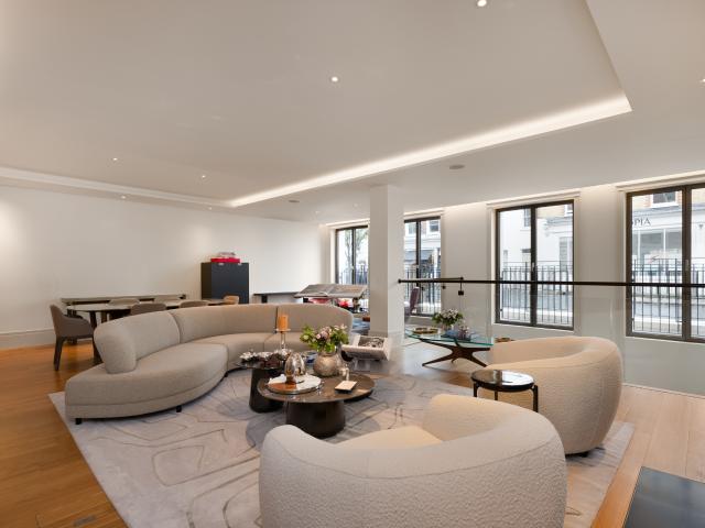 A three bedroom Chelsea duplex with private outside space