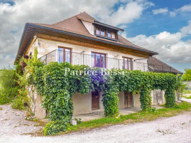 À une encablure du Rhône, à la la frontière de l'Ain et de l. 210m² Seyssel