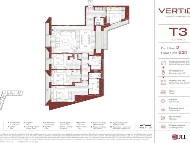 à venda Apartamento de alto padrão de 176 m2, Lisboa