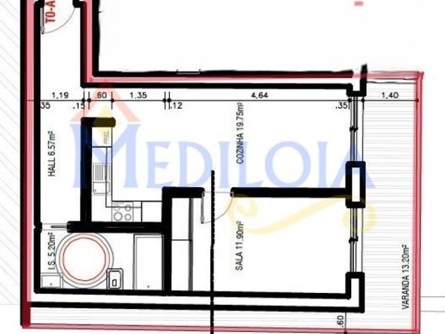 à venda Apartamento de alto padrão de 54 m2, Castro Marim, Portugal