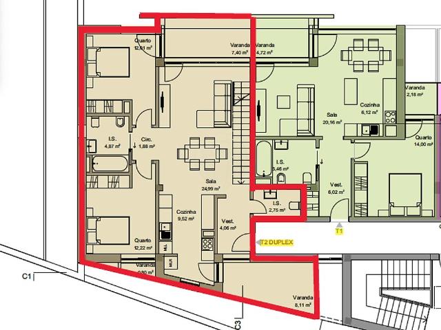 à venda Apartamento de luxo de 198 m2, Viseu, Portugal
