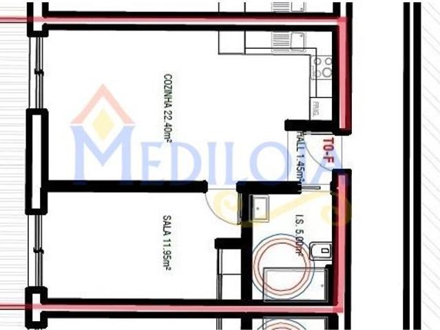 à venda Apartamento de luxo de 48 m2, Castro Marim, Faro
