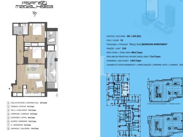 à venda Apartamento de luxo de 71 m2, Porto, Portugal