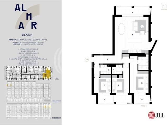 à venda Luxuoso apartamento, Almada, Setúbal