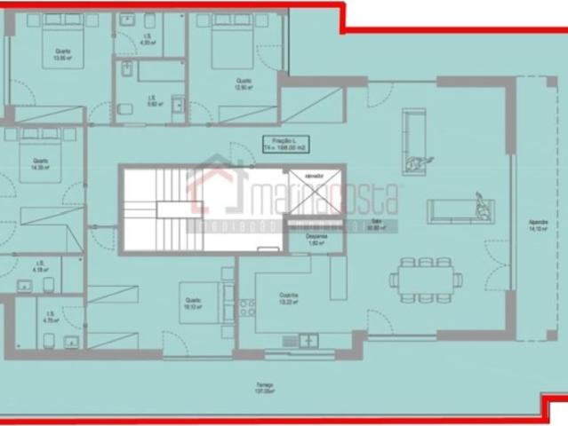 à venda Luxuoso apartamento de 362 m2, Lourinhã, Portugal