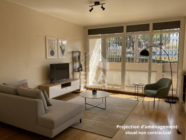 A VENDRE 13015 MARSEILLE 15EME APPARTEMENT T2 46M2, BALCON, CAVE, PLACE DE PARKING RESIDENCE VAL DES PINS