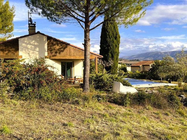 A Vendre Villa De Plain Pied Piscine Jardin de 1000m2 Limoux 110m² Limoux
