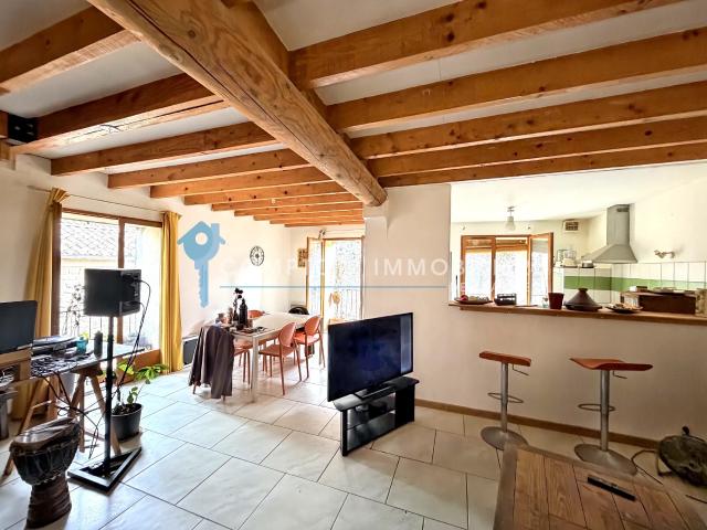 A VENDRE VILLEVIEILLE Maison de village 4 Pièces 98 m2 avec terrasse et garage