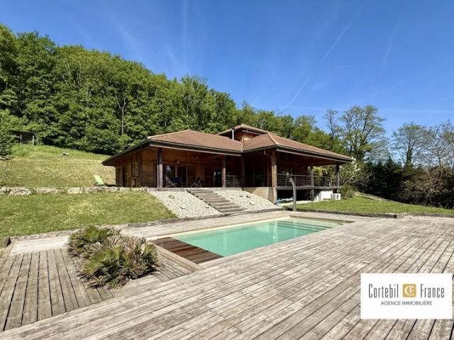 A Vendre A Chaumont Villa Ossature Bois De 165 m2