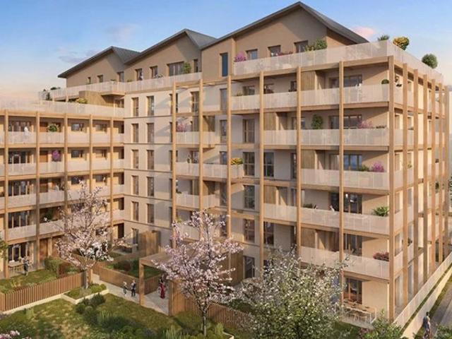 A vendre à Saint Julien en Genevois Appartement T3 traversant de 68.41 m²