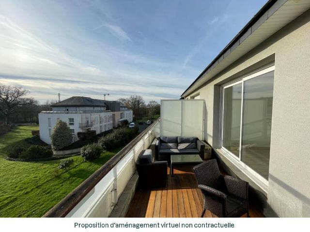 A VENDRE AGENCE GIBOIRE Appartement 3 pièces 63.29 m2 CESSON SEVIGNE