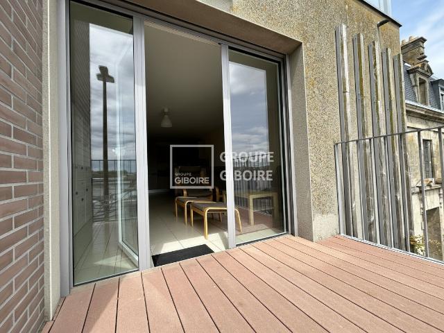 A VENDRE AGENCE GIBOIRE APPARTEMENT TYPE 3 SAINT MALO SILLON PARKING COUVERT