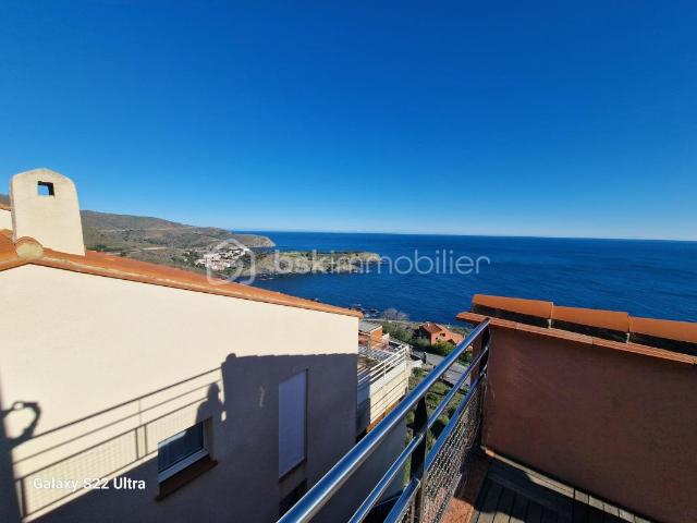A VENDRE APPARTEMENT 62M2 MAGNIFIQUE VUE MER TERRASSE DE 40 M² DEUX CHAMBRES PARKING PRIVE FERME CLIMATISATION REVERSIBLE