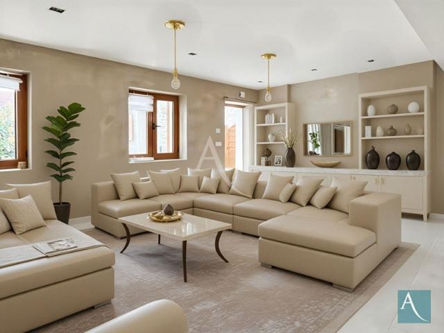 À VENDRE Appartement 2 pièces avec jardin et stationnements