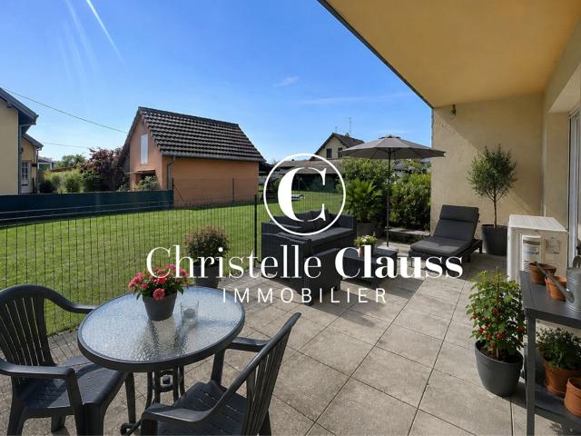 A vendre: Appartement 3 pièces en rez de chaussée de 61,98 m2