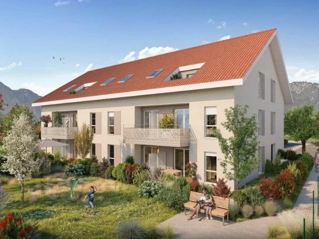 A vendre Appartement T2 en rez de jardin à Marnaz