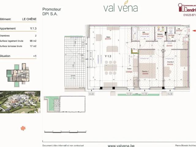 à vendre Appartement Wavre Chaussee des Nerviens