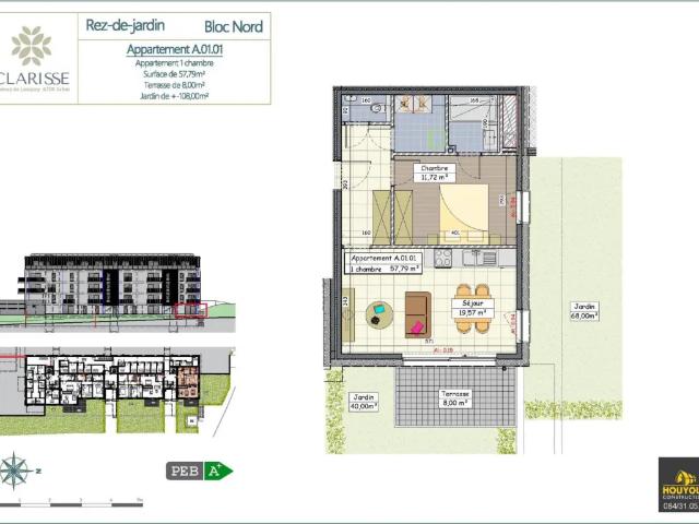 à vendre Appartement Arlon Avenue de Longwy