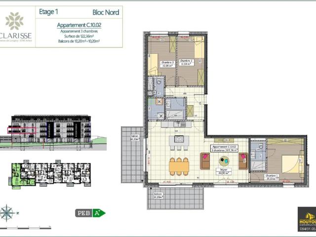 à vendre Appartement Arlon Avenue de Longwy