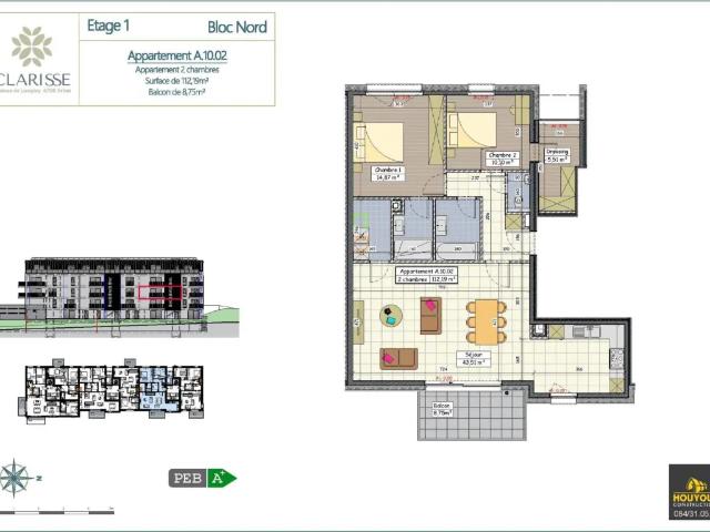 à vendre Appartement Arlon Avenue de Longwy