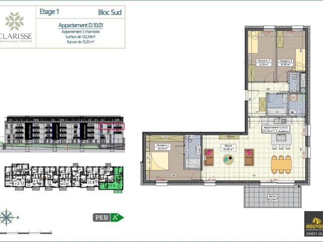 à vendre Appartement Arlon Avenue de Longwy