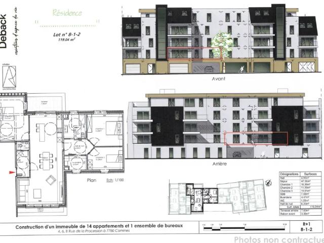 à vendre Appartement Comines Rue de la Procession