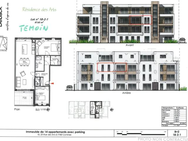 à vendre Appartement Comines Rue des Arts