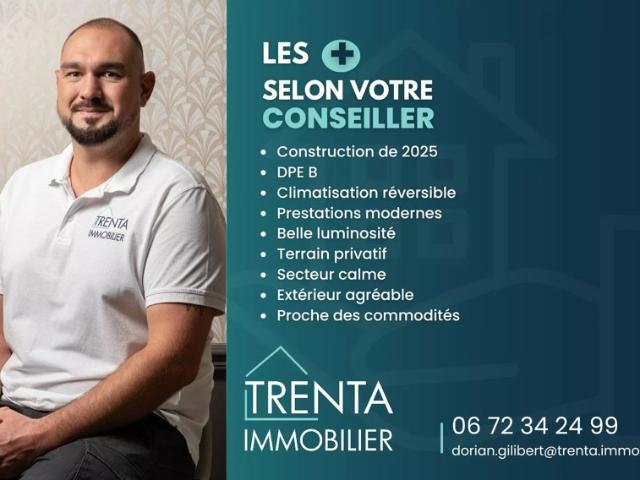 À Vendre appartement duplex de 89m² à Sillans