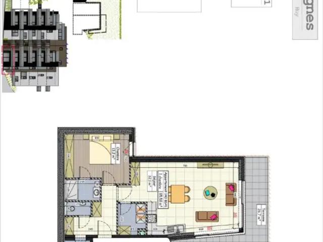 à vendre Appartement Huy Chaussée de Waremme