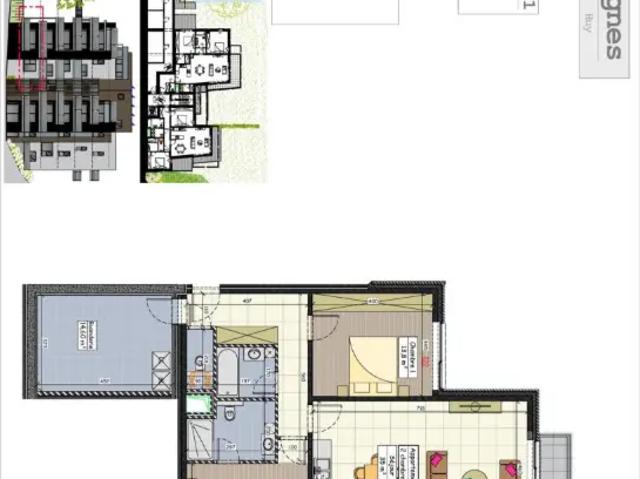 à vendre Appartement Huy Chaussée de Waremme