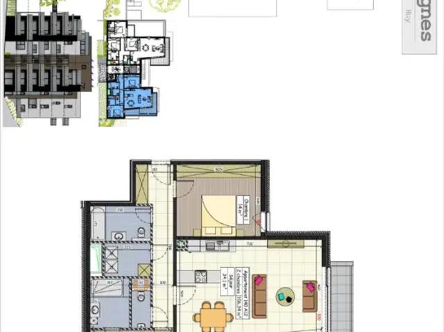à vendre Appartement Huy Chaussée de Waremme
