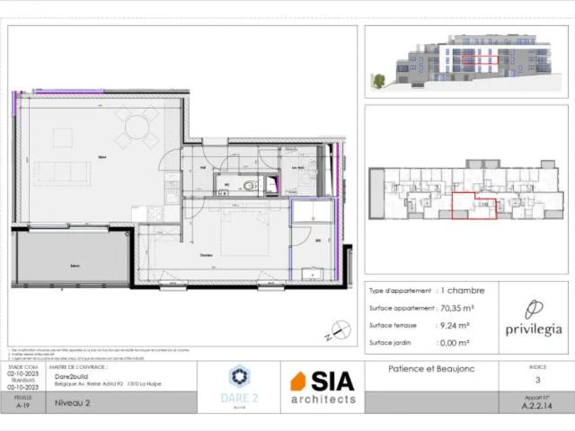 à vendre Appartement Liège Rue de la Bure aux Femmes