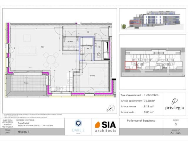 à vendre Appartement Liège Rue de la Bure aux Femmes