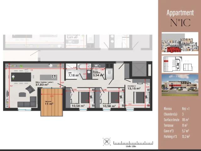 à vendre Appartement Malmedy Avenue des Alliés